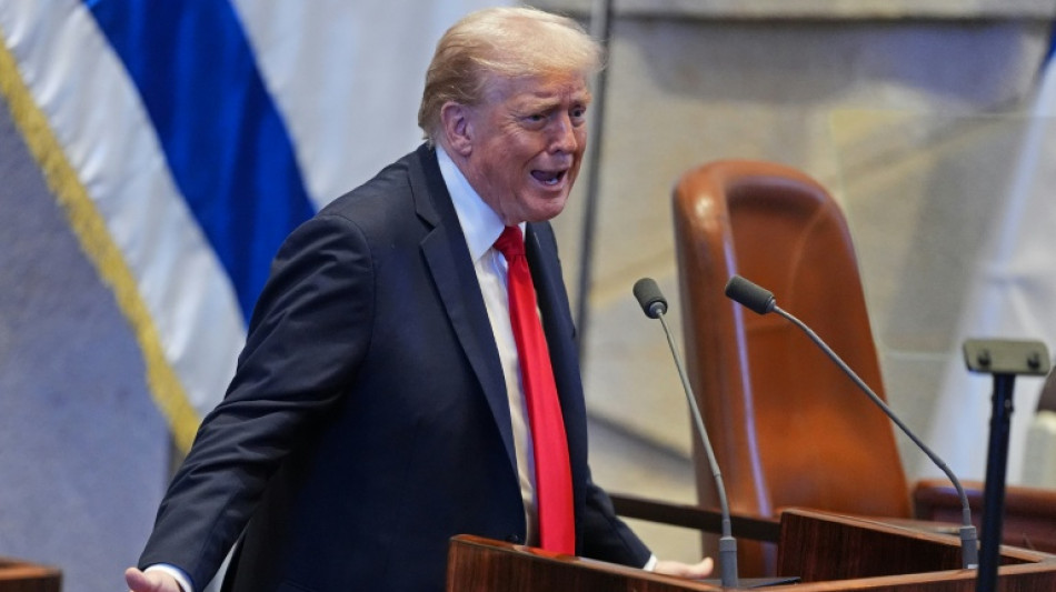 Trump vor der Knesset: Gaza-Abkommen "ein unglaublicher Triumph f&uuml;r Israel und die Welt"