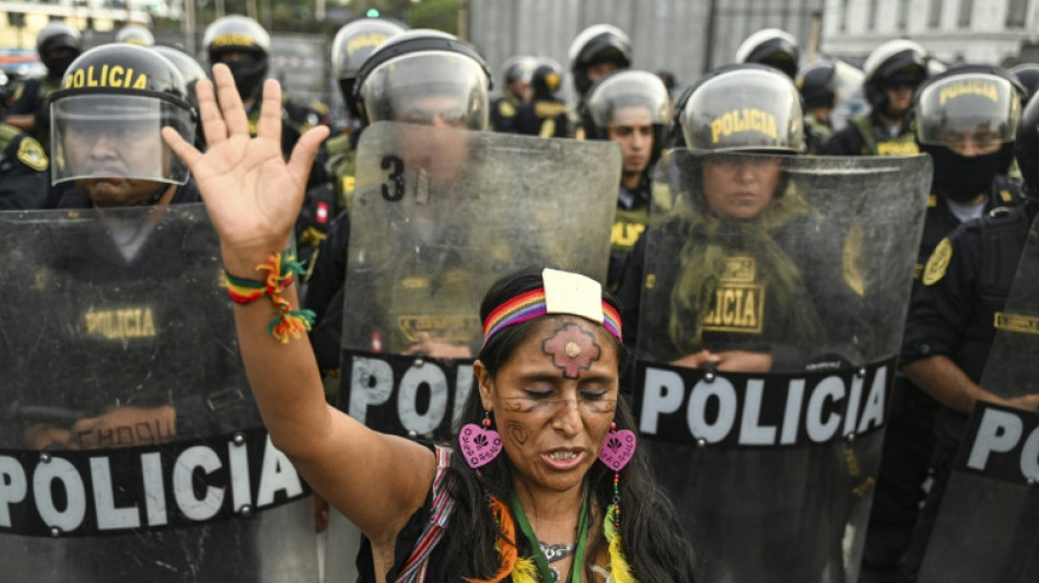 P&eacute;rou: la pr&eacute;sidente demande aux manifestants de rester "pacifiques et calmes" &agrave; Lima