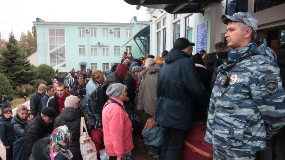 Ukraine: les autorit&eacute;s prorusses appellent les civils &agrave; quitter Kherson "imm&eacute;diatement"