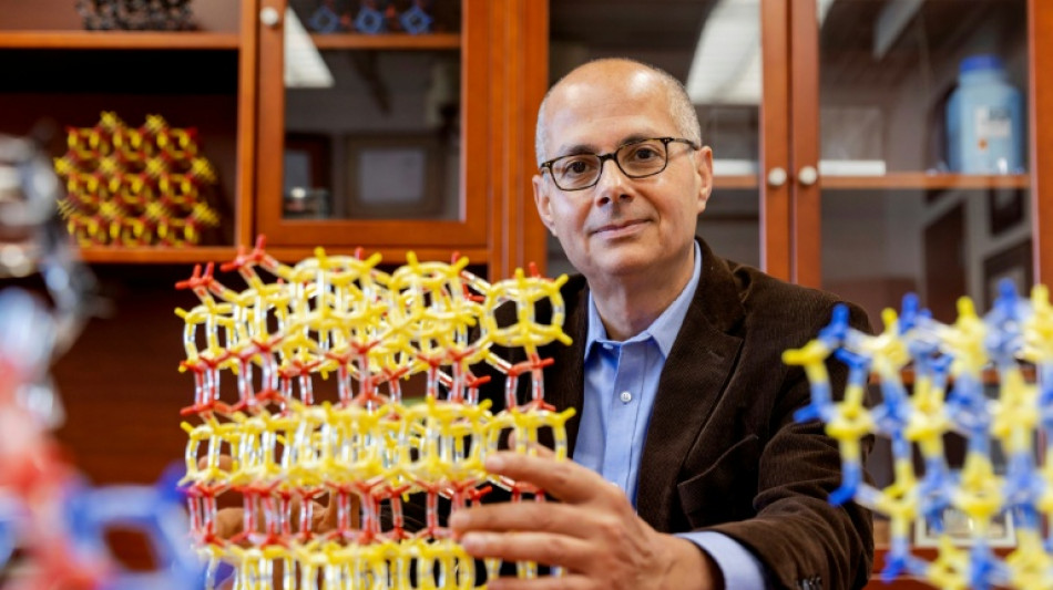 De réfugié à Prix Nobel de chimie, Omar Yaghi insiste sur le nécessaire soutien à la science