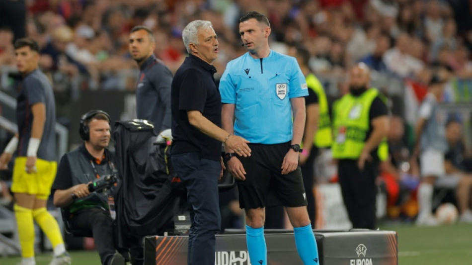 UEFA charge Mourinho for abusing referee after Europa League final