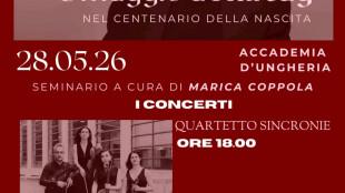I cento anni di Gy&ouml;rgy Kurt&aacute;g, a Roma omaggio al compositore ungherese