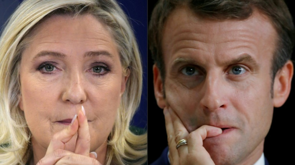 Macron und Le Pen stellen sich ihrer einzigen Debatte vor der Pr&auml;sidentschaftswahl