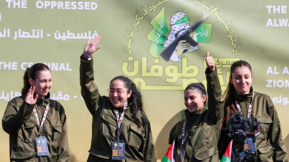Las cuatro militares israel&iacute;es liberadas en Gaza llegan a Israel