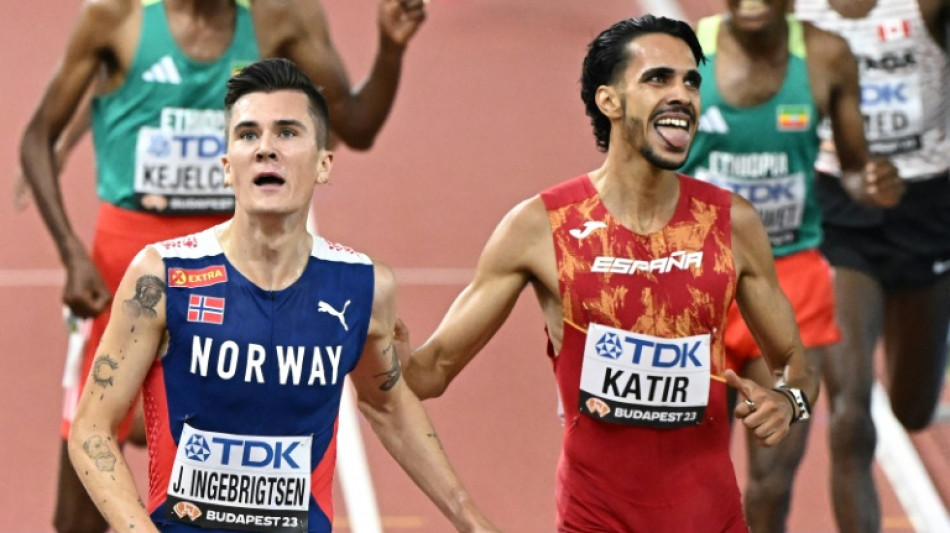 Ingebrigtsen pips Katir to retain world 5,000m title