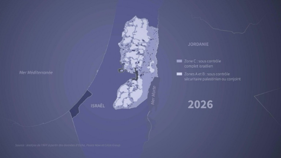 Cisjordanie: l'acc&eacute;l&eacute;ration de la colonisation isra&eacute;lienne