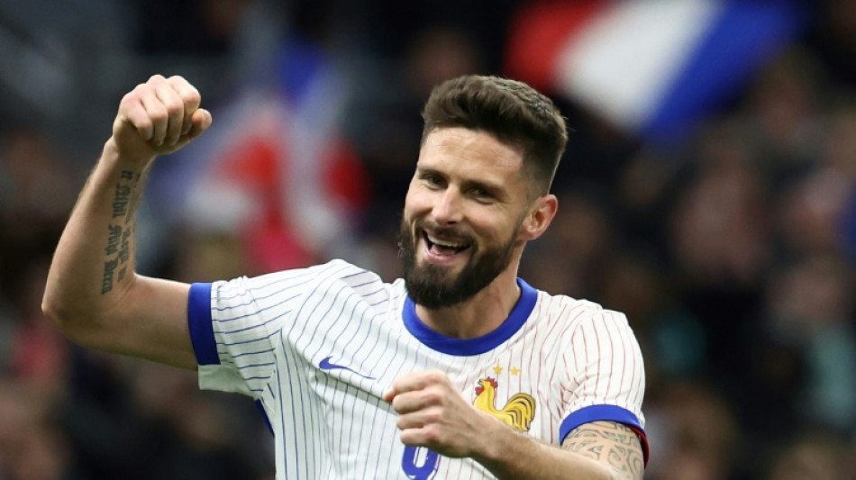 Foot: Giroud pr&eacute;sente l'Euro comme sa "derni&egrave;re comp&eacute;tition" avec les Bleus (presse)