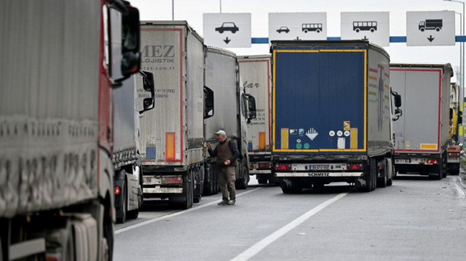 Truckers block Balkan borders over EU travel rules
