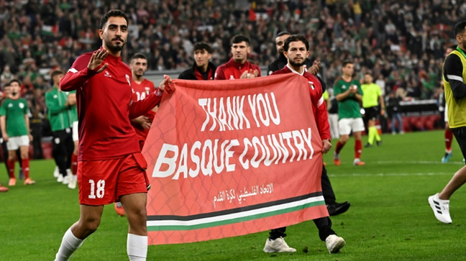 La selecci&oacute;n palestina, "en misi&oacute;n" por la paz en Bilbao