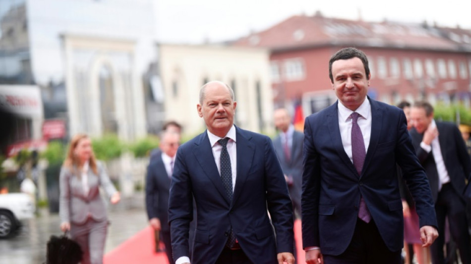 Scholz mahnt Auss&ouml;hnung zwischen dem Kosovo und Serbien an