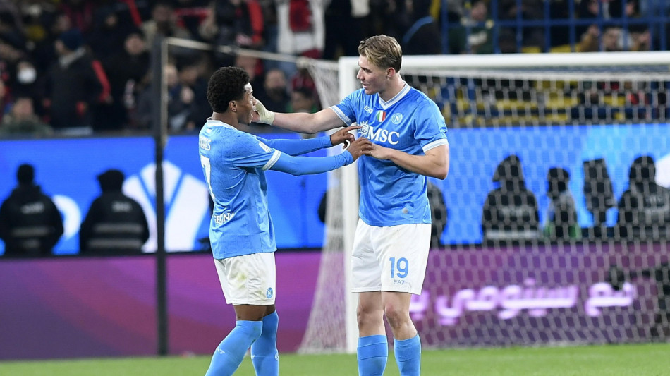 Supercoppa: Milan battuto 2-0, il Napoli &eacute; in finale