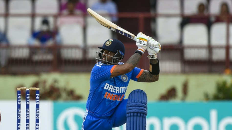 Suryakumar blasts India to win over West Indies in 3rd T20