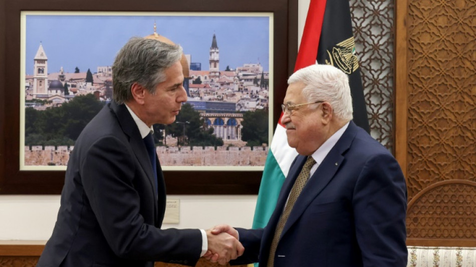 En Cisjordanie, Blinken se dit triste apr&egrave;s la mort de Palestiniens "innocents"