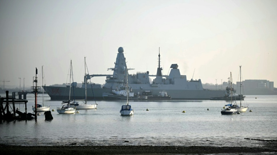 Next week before UK warship heads to Cyprus: officials