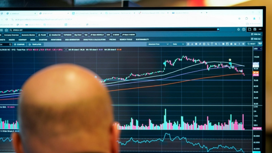 Wall Street glisse face aux multiples d&eacute;veloppements sur les droits de douane