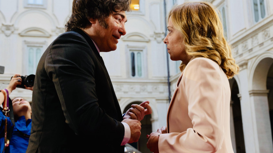 Milei, grazie all'impegno di Meloni firmiamo l'intesa Ue-Mercosur