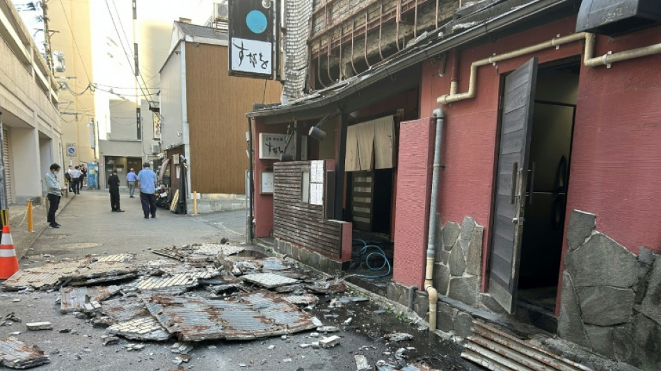 Dutzende Verletzte bei Erdbeben der St&auml;rke 7,1 im S&uuml;dwesten Japans