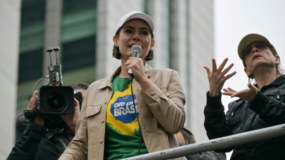 In Brazil, Michelle Bolsonaro leaves it to God, and Jair