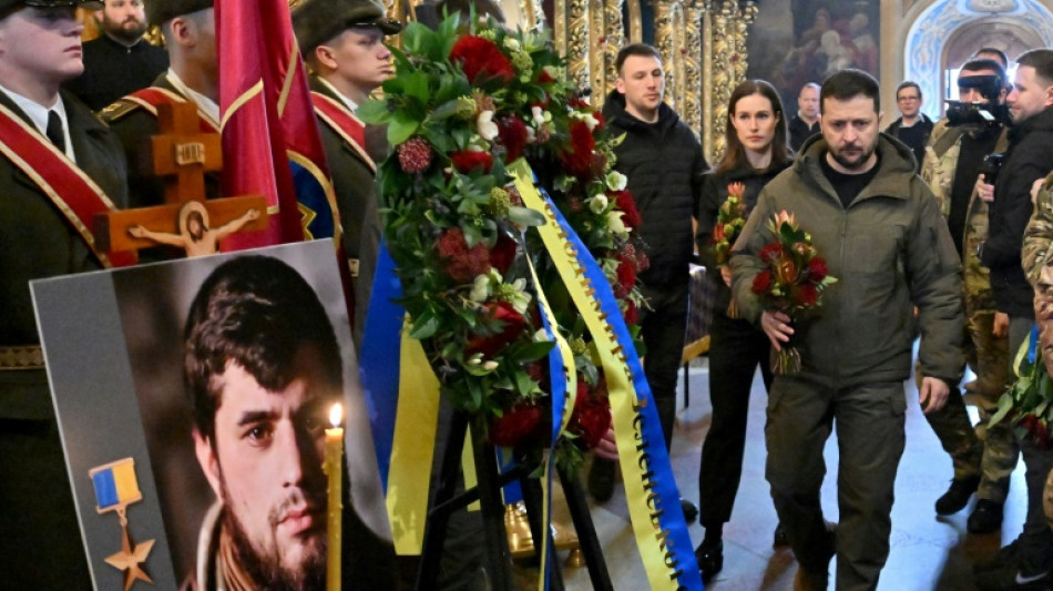 L'Ukraine pleure "Da Vinci", h&eacute;ros tomb&eacute; dans la bataille pour Bakhmout