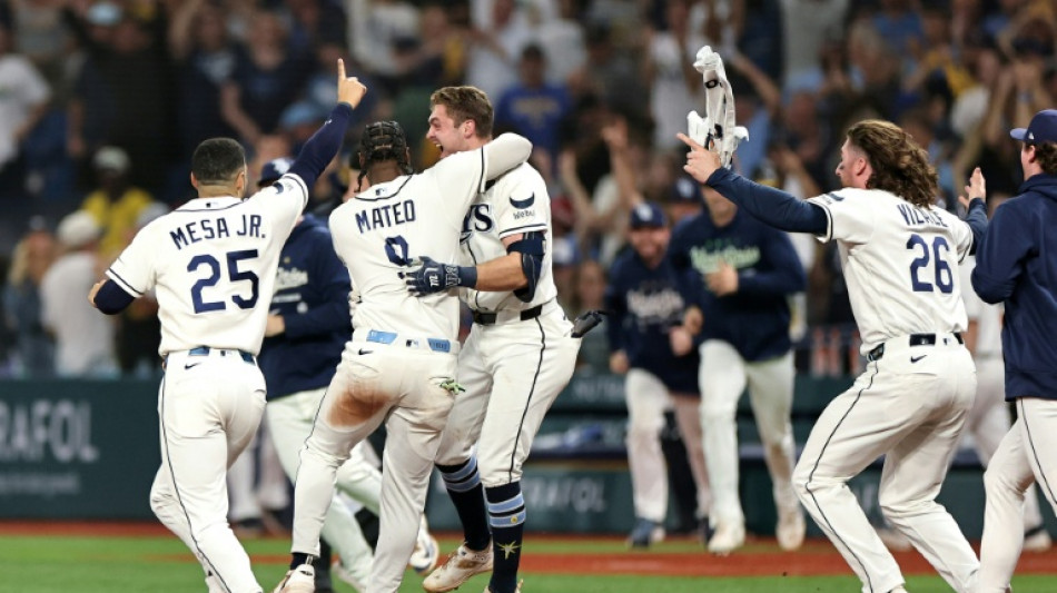 Rays win thriller to thwart Brewers in World Series