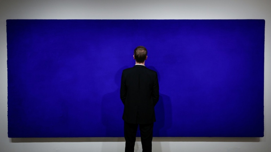 Klein blue monochrome sells for $21 million in French record for artist