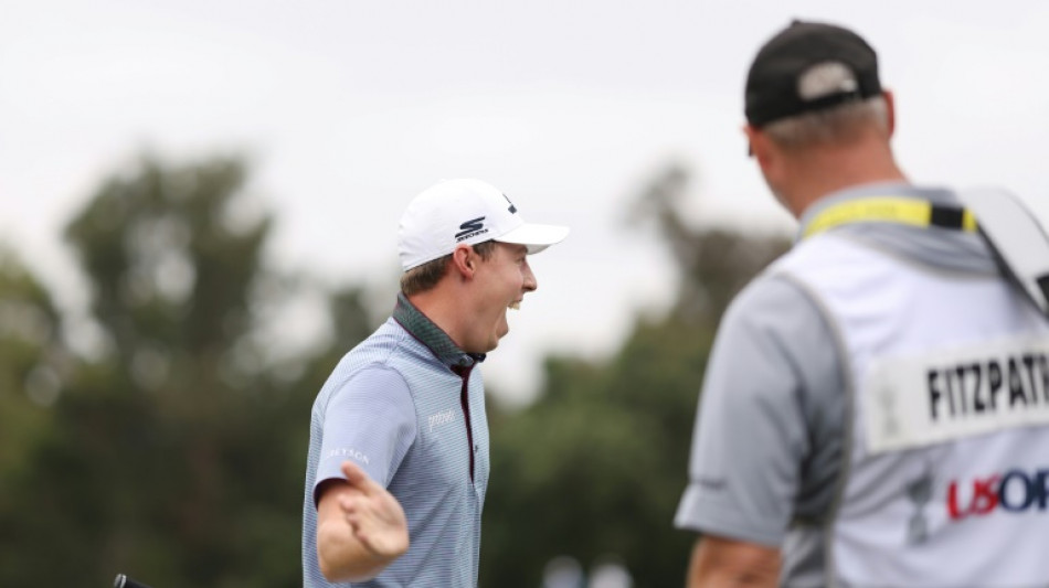 Defending champ Fitzpatrick aces 15th at US Open