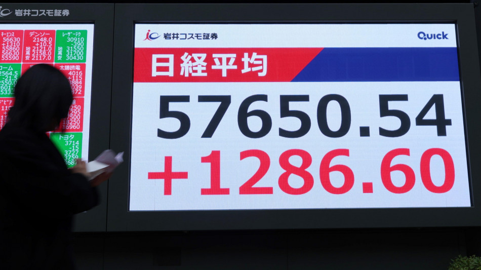 Borsa: Tokyo, apertura in forte rialzo (+3,70%)