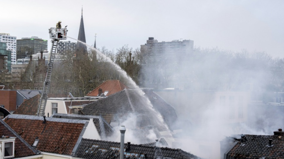 'Gigantic explosion', fire in Dutch city of Utrecht, four hurt