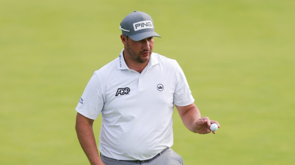 Lawrence shares sixth as second round ends at rainy US Open