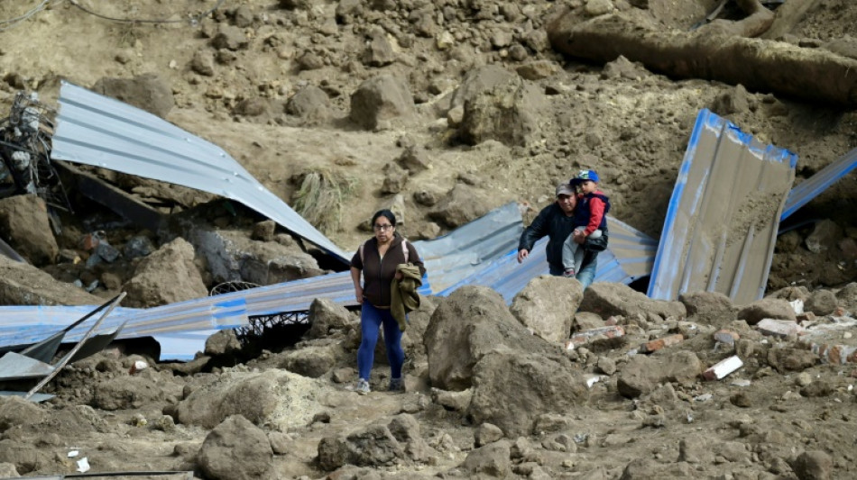 Glissement de terrain en Equateur: le bilan monte &agrave; 14 morts