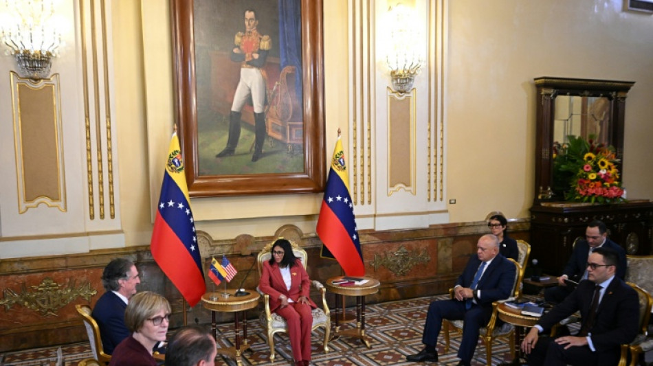La presidenta venezolana recibe al secretario del Interior de EEUU con el foco en la miner&iacute;a