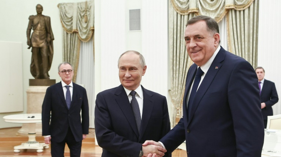 Putin empf&auml;ngt per Haftbefehl gesuchten Serbenf&uuml;hrer Dodik in Moskau
