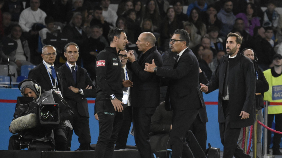 Serie A: due giornate di squalifica per Allegri