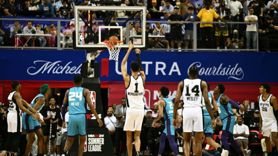 Wembanyama starts for Spurs in NBA Summer League debut