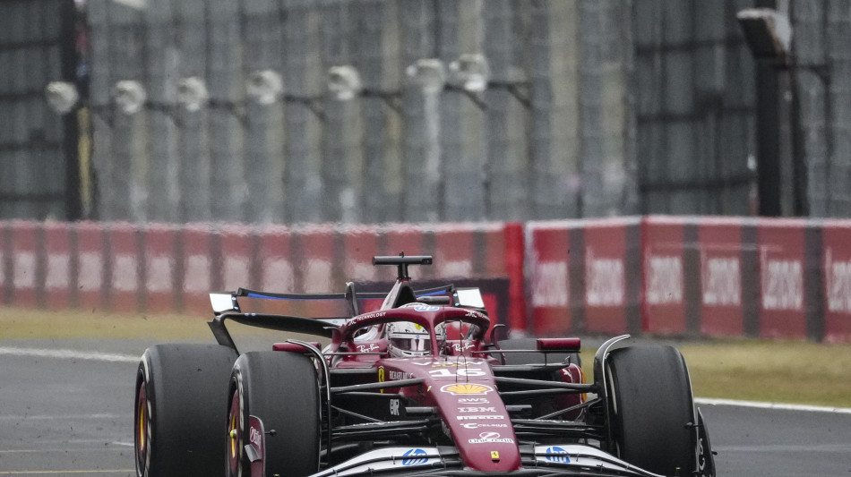 Leclerc: "Feeling migliorato, ma non posso sorridere"