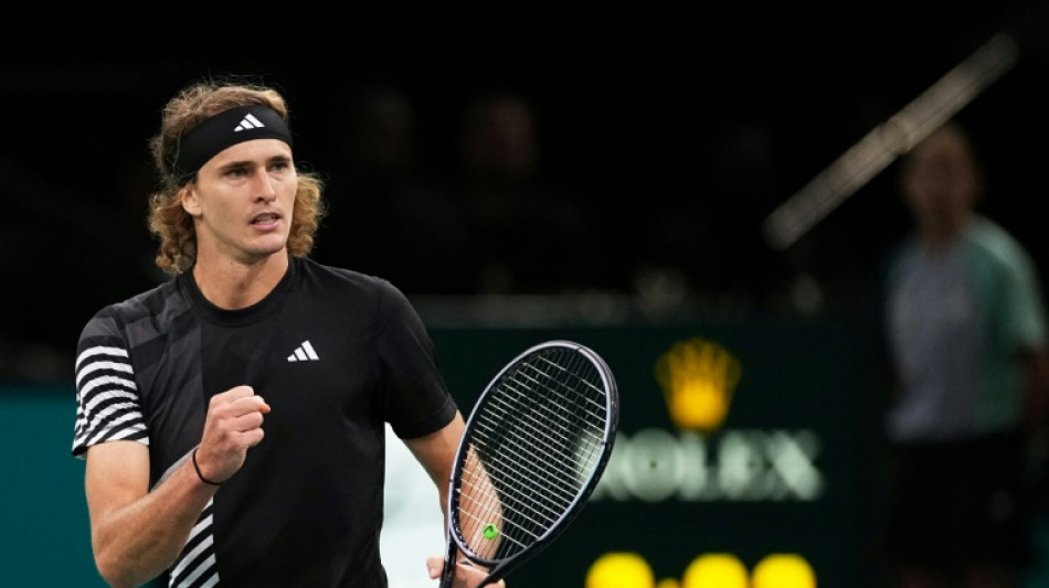 Zverev through in three, Fritz pulls out of Paris Masters