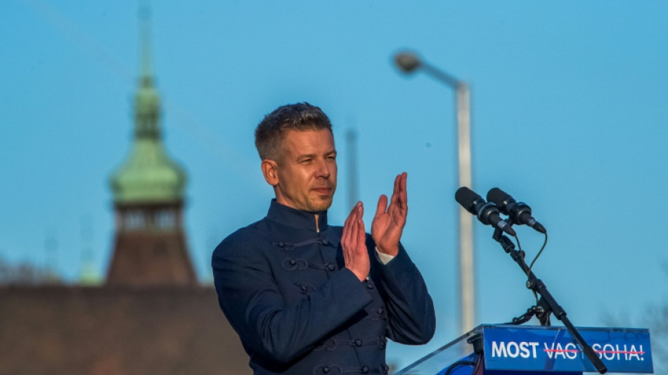 En Hongrie, la vague citoyenne de Tisza "d&eacute;ferle" &agrave; l'approche des &eacute;lections