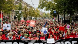 Zehntausende demonstrieren in Amsterdam f&uuml;r Ende des Gazakriegs