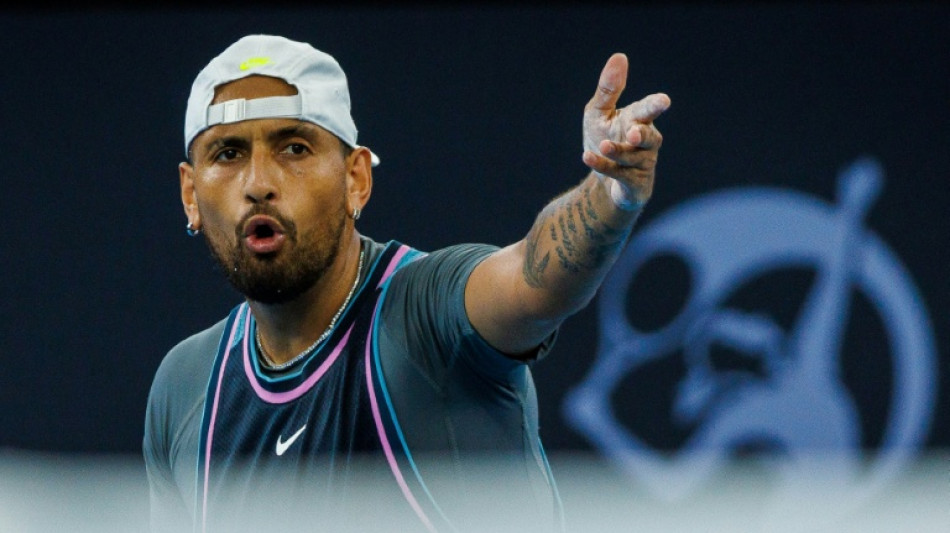 Tennis: Kyrgios rattrap&eacute; par un contr&ocirc;le positif &agrave; la coca&iuml;ne