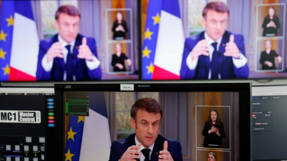 Retraites, immigration, superprofits: les principales d&eacute;clarations de Macron