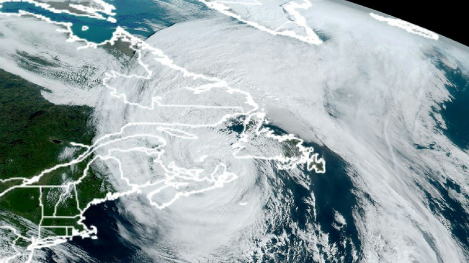 L'ouragan Fiona laisse sa "marque" de destructions sur la c&ocirc;te est du Canada