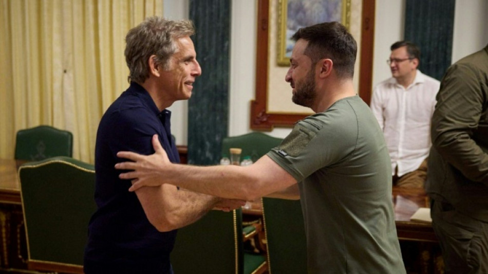 Hollywood-Star Ben Stiller stattet ukrainischem Pr&auml;sidenten Selenskyj Solidarit&auml;tsbesuch ab