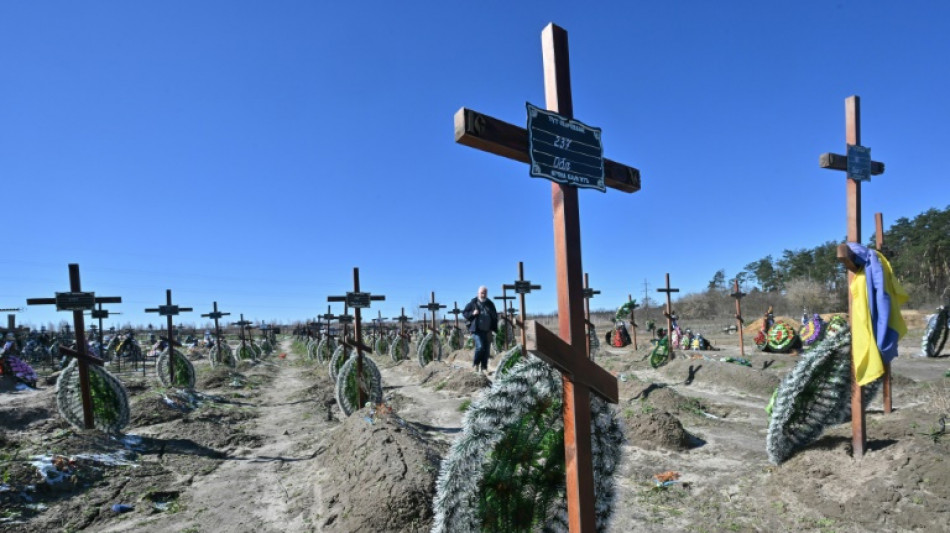 Un an apr&egrave;s, l'Ukraine comm&eacute;more le massacre de Boutcha