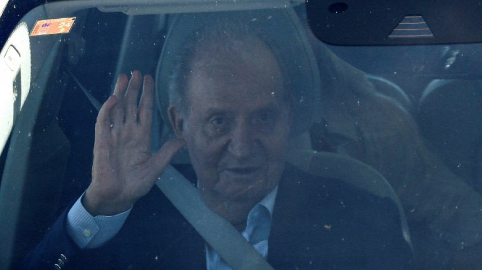 L'ex-roi Juan Carlos de retour en Espagne, pour la troisi&egrave;me fois depuis son d&eacute;part