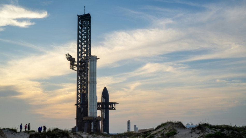 Starship, la m&eacute;gafus&eacute;e d'Elon Musk, pr&ecirc;te pour un nouveau vol test