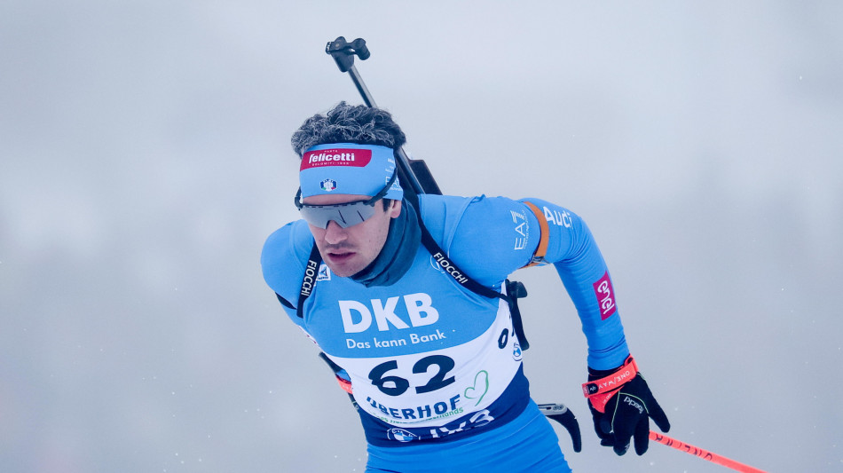 Biathlon: azzurro Giacomel vince la sprint a Oberhof, dedica a Bakke