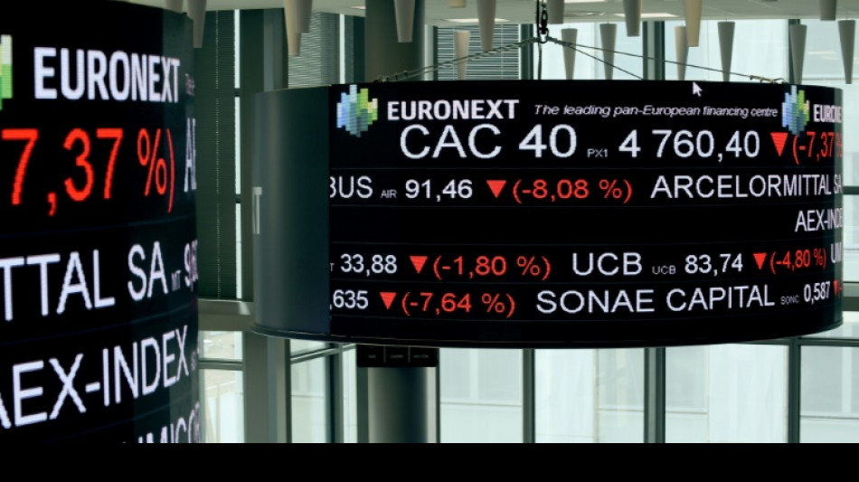 Les Bourses europ&eacute;ennes cl&ocirc;turent en l&eacute;ger repli