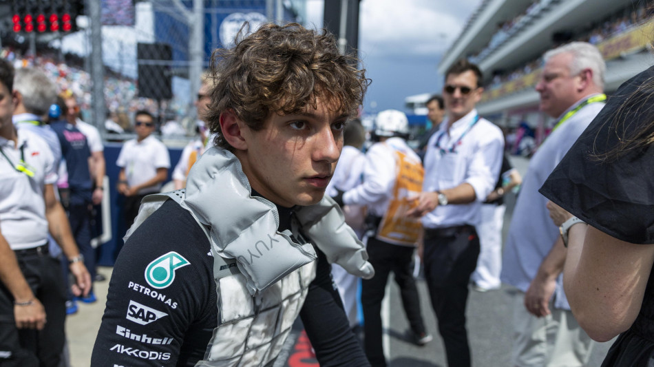 Antonelli 'non vedo l'ora di correre a Imola, e forza Bologna'