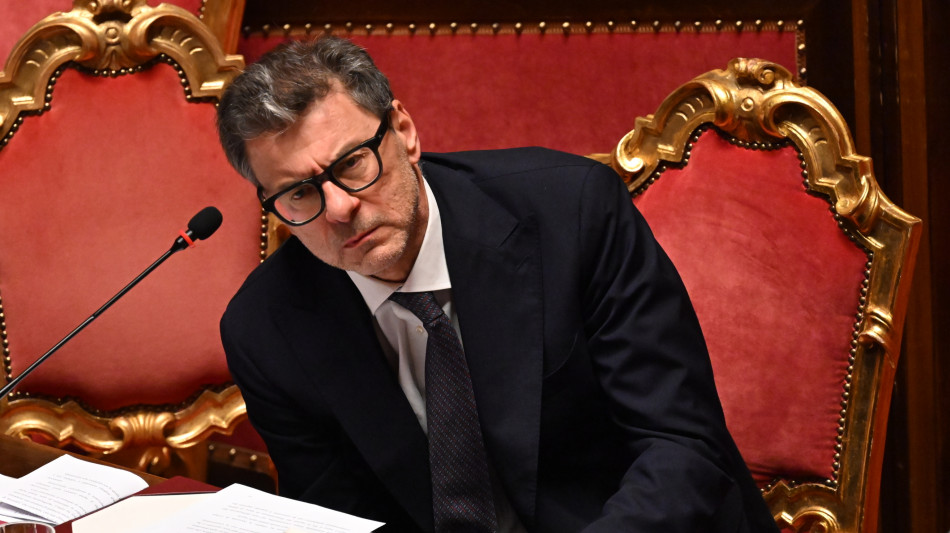 Giorgetti, non ci sono condizioni per accesso fisco a conti