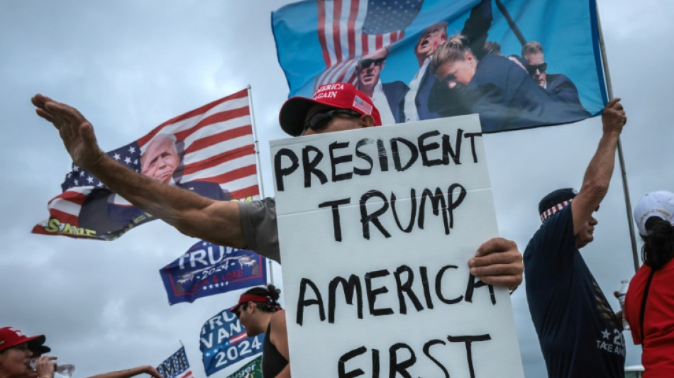 Otimismo entre apoiadores de Trump na Fl&oacute;rida ap&oacute;s primeiros resultados